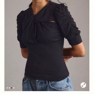 Walter Baker Black Sylvie Top